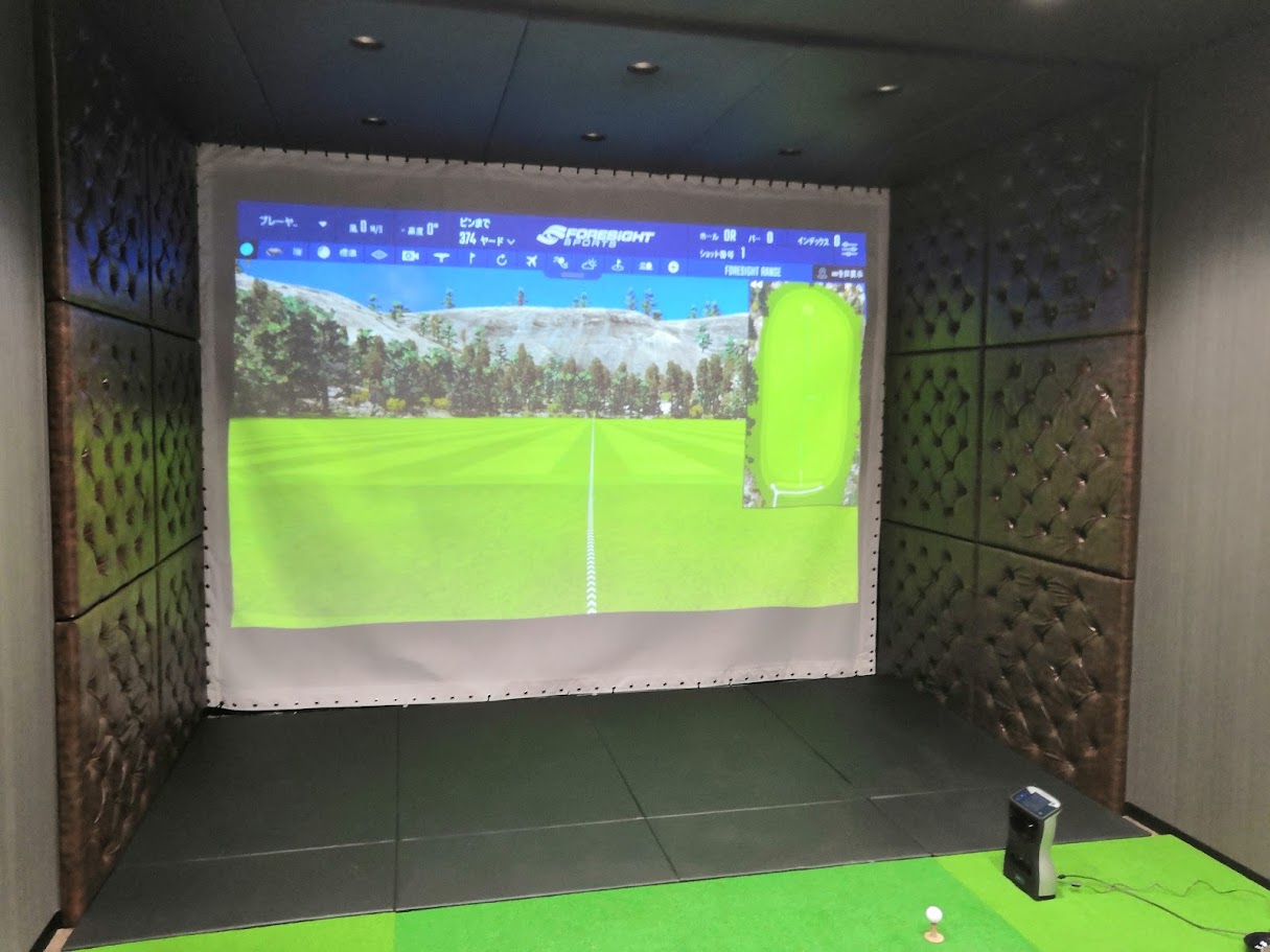 室内ゴルフ施工イメージ