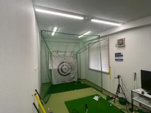 シミュレーションゴルフブース施工写真 1