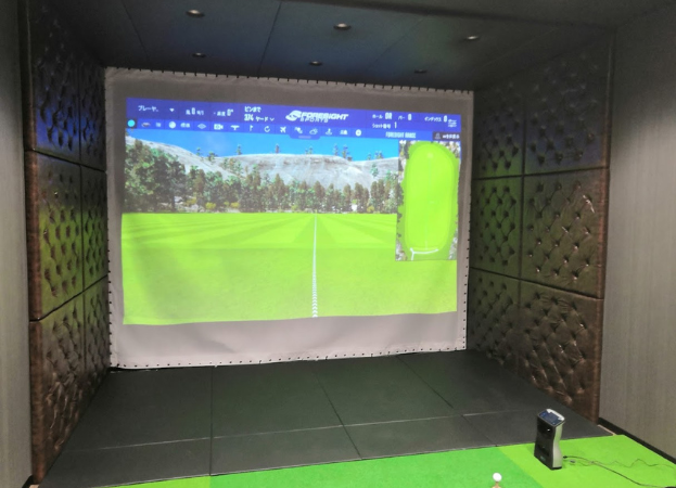 インドアゴルフ施工